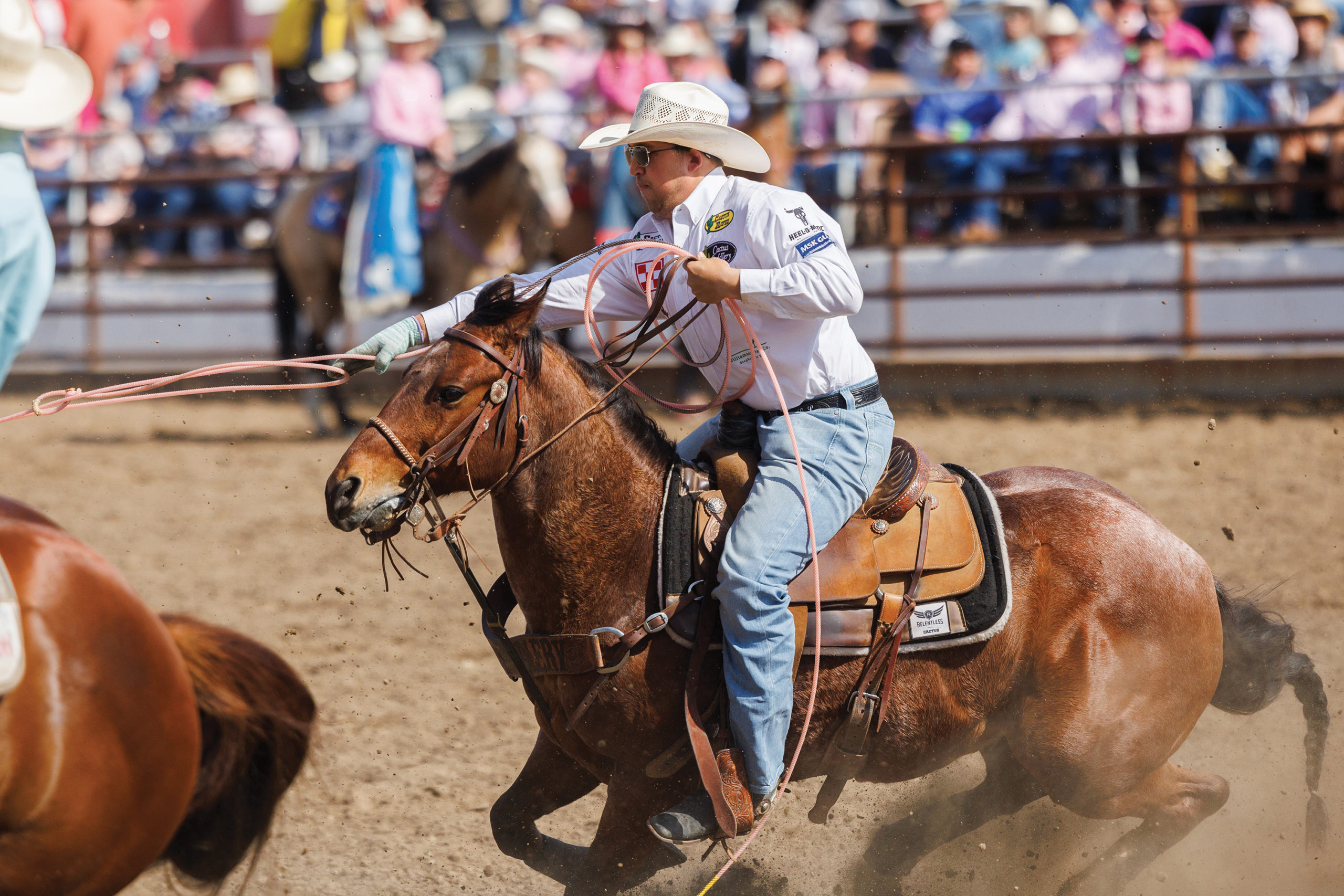 KBHB Radio Team ropers Levi Lord and JR Dees headed to their second