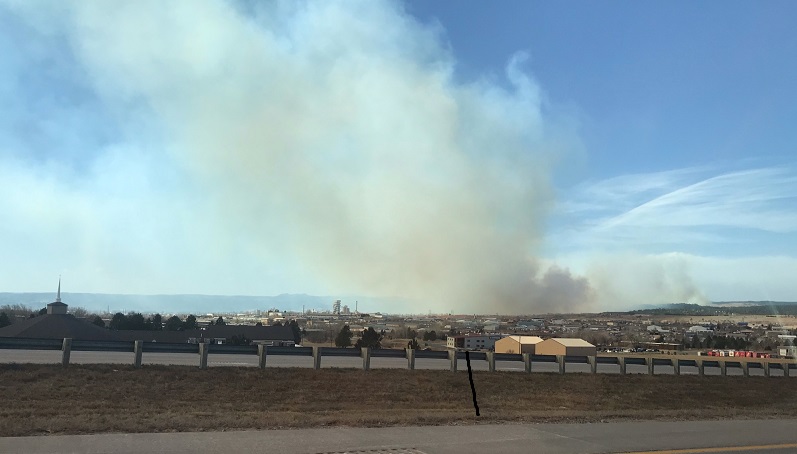 KBHB Radio - Wildfires burning near Rapid City lead to numerous ...